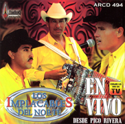 Implacables Del Norte (CD En Vivo Desde Pico Rivera) ARCD-494