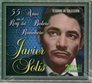 Javier Solis (3CD 55 Anos Sin El Rey Del Bolero Ranchero Tesoros/Coleccion) SMEM-92081 N/AZ