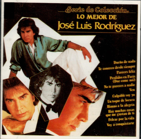 Jose Luis Rodriguez (CD Lo Mejor De:) CBS-450612 OB N/AZ