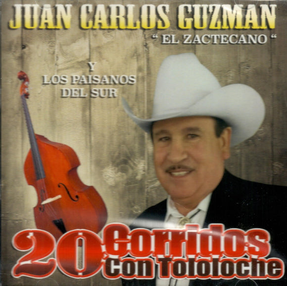 Juan Carlos Guzman (Cd 20 Corridos Con Tololoche) Lpm-105