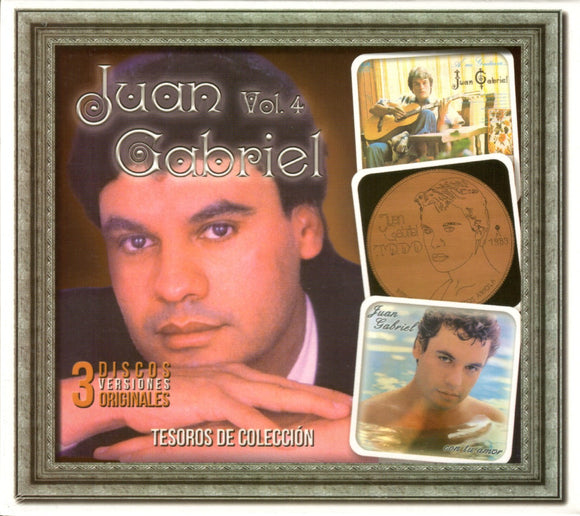 Juan Gabriel (3CD Vol#4 Tesoros de Coleccion) SMEM-92230 MX n/az