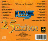 Korajje (CD 25 Exitos Como Te Extrano) SGL-0025 OB N/AZ