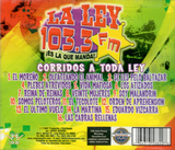 Corridos A Toda Ley (CD La Ley 103.3FM, Varios Artistas) CAN-882 CH