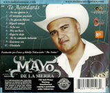 EMayo De La Sierra (CD Te Acordaras, Acordeon Y Guitarras) Univ-41962 N/AZ