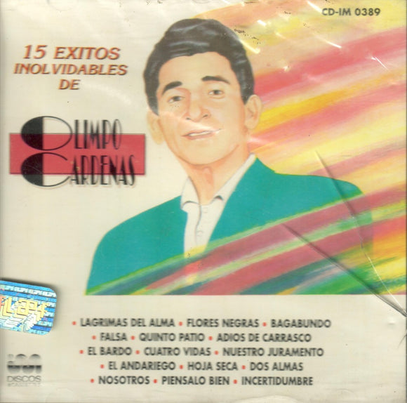 Olimpo Cardenas (CD 15 Exitos Inolvidables De) IM-0389 Ob