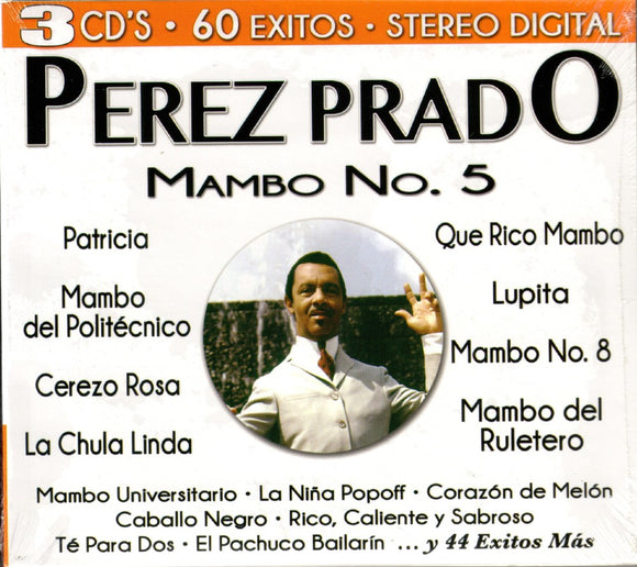 Perez Prado (3CD 60 Exitos) Cro3c-80070 MX