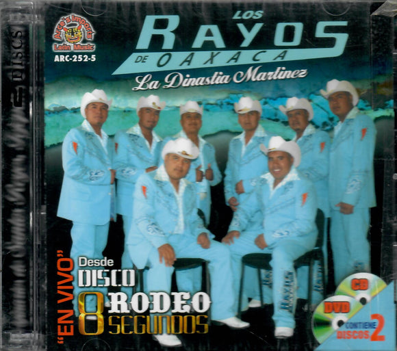 Rayos De Oaxaca (CD-DVD En Vivo 8 Segundos) ARC-2525 OB