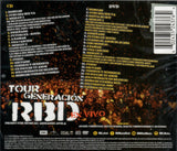 RBD (CD+DVD Tour Genation En Vivo) EMIM-43764