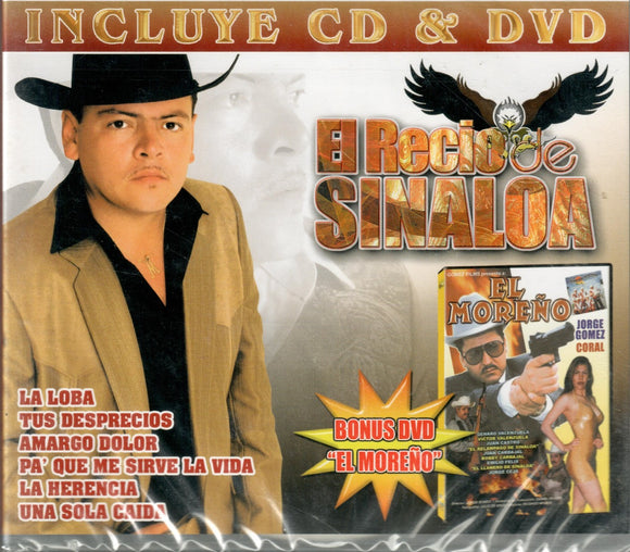 Recio De Sinaloa (Cd-Dvd Pelicula El Moreno, Banda Y Norteno) Dbcd-673