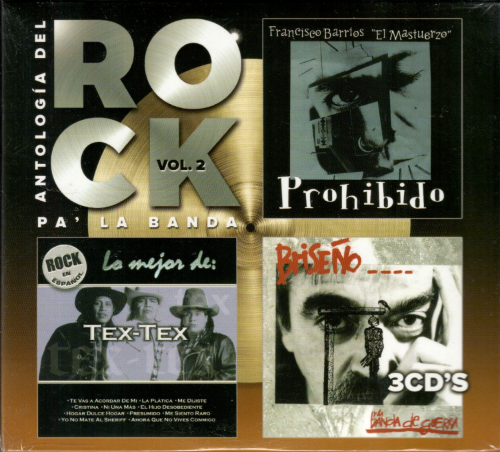 Antologia Del Rock (3CD Vol#2 Pa'La Banda) SMEM-980914
