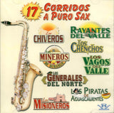 17 Corridos A Puro Sax (CD Varios Artistas) CAN-526 CH