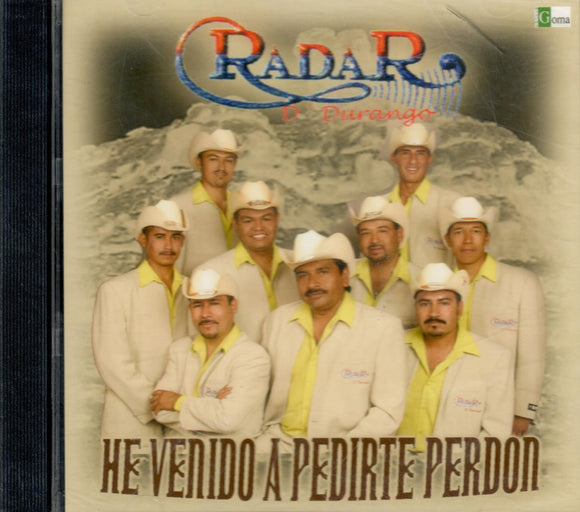 Radar (CD He Venido A Pedirte Perdon) DG-2268 OB N/AZ