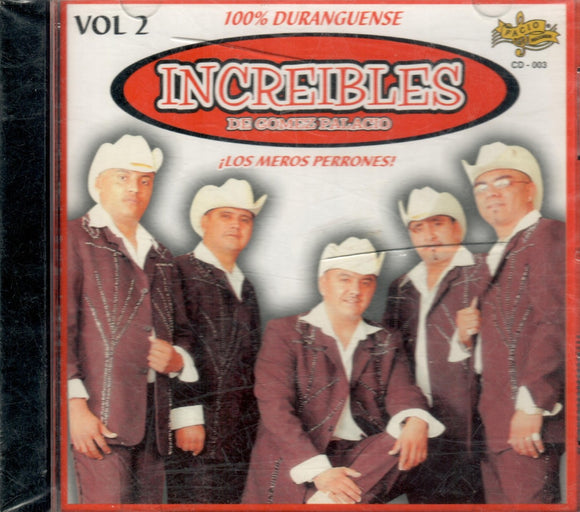 Increibles (CD Vol#2 Los Meros Perrones) FACIO-003 OB n/az