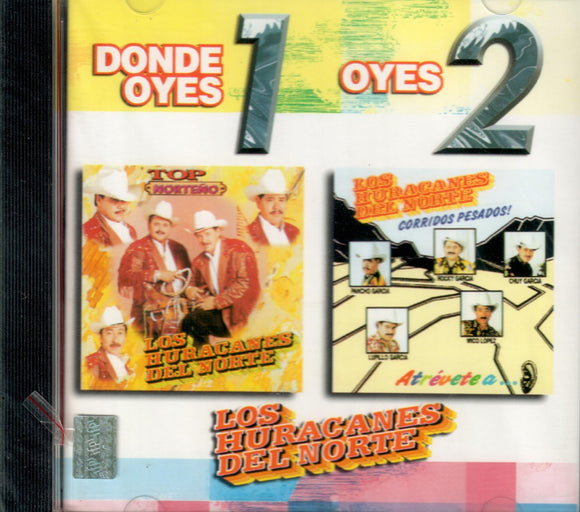 Huracanes del Norte (CD Donde Oyes 1 Oyes 2) UMGX-6370 OB
