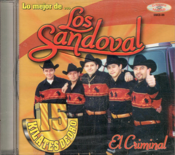Sandoval, Los (CD El Criminal) DMCD-09 OB