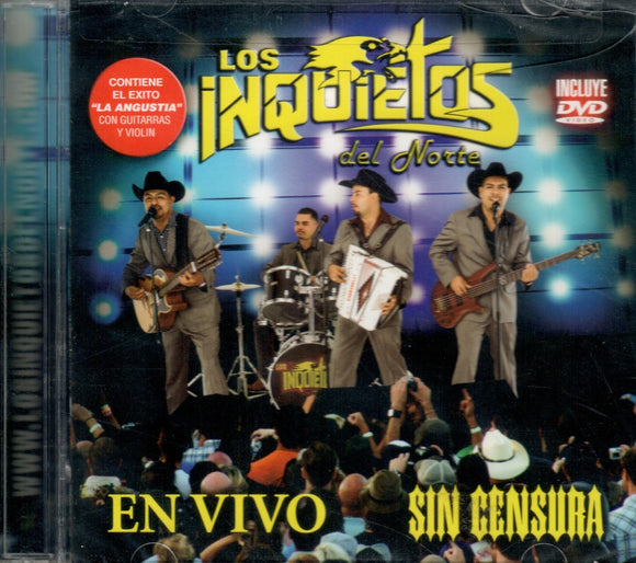 Inquietos del Norte (CD-DVD EN VIVO SIN CENSURA) EAGLE-8123 OB