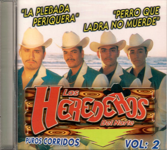 Herederos Del Norte (CD Vol#2 Puros Corridos) ZR-393 OB