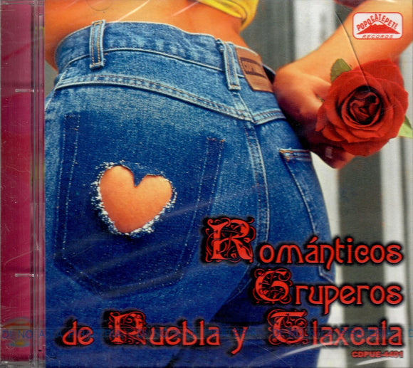 Romanticos Gruperos De Puebla Y Tlaxcala (CD Varios Grupos) Cdpue-4401 OB