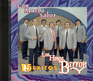 Barron Hermanos (CD 15 Exitos Con Mucho Sabor) DISAX-030 OB