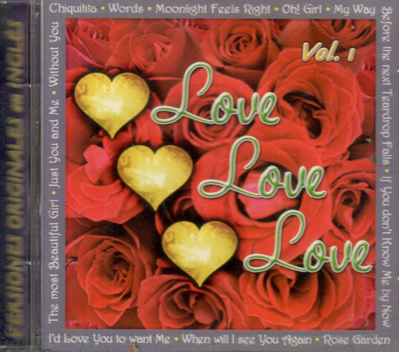 Love Love Love (CD Vol#1 Versiones Originales En Ingles) Hpocd-18724