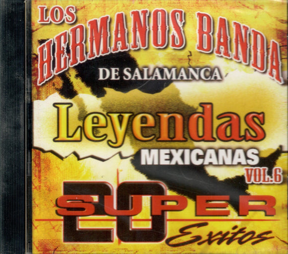 Hermanos Banda (CD Vol#6 Leyendas Mexicanas) PUCD-045 OB