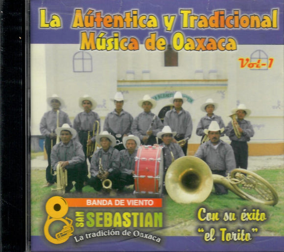 San Sebastian Banda (CD Vol#1 Autentica Y Tradicional Musica De Oaxaca) CDAN-129 OB n/az