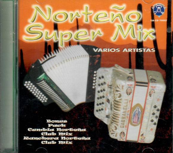 Norteno Super Mix (CD Varios Artistas) GRCD-70002 CH