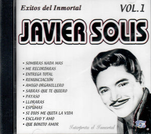 Inmortal (CD Vol#1 COVERS Exitos del Inmortal Javier Solis) SDCO-5348 n/az