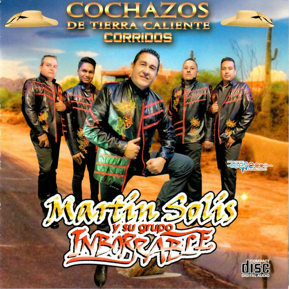 Martin Solis (CD Corridos, Cochazos En Tierra Caliente) DBCD-1528 OB