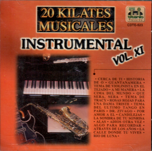London Sound Orchestra (CD, 20 Kilates Musicales Instrumental Vol.#XI) Cdte-523