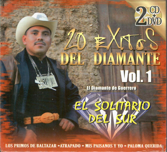 Solitario Del Sur (CD-DVD Vol#1 20 Extos Del Diamante) CD2DIG-2018 OB