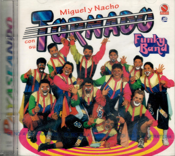 Miguel y Nacho con su Tornado Funky Band (CD Payaseando) CDE-2079 OB