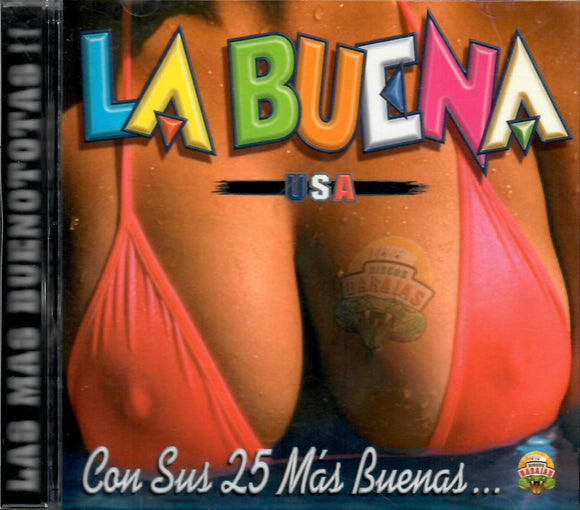 Buena USA (CD Con Sus 25 Mas Buenas, Varios Artistas) DBCD-070 CH n/az USADO