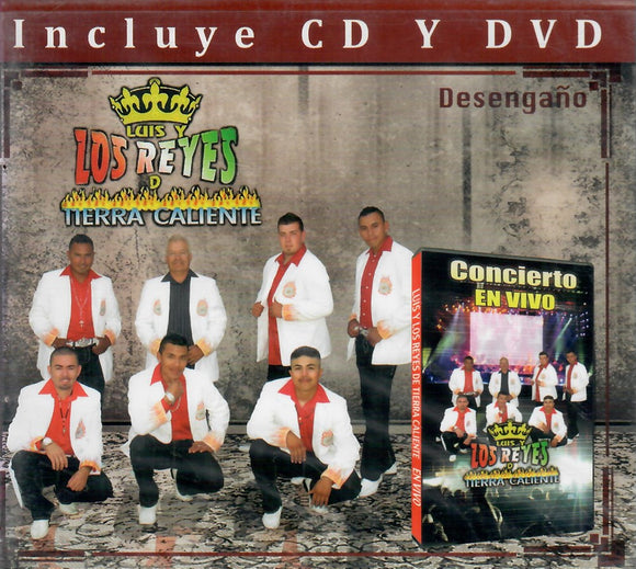 Luis y Los Reyes de Tierra Caliente (CD-DVD Desengano) DBC-963 OB