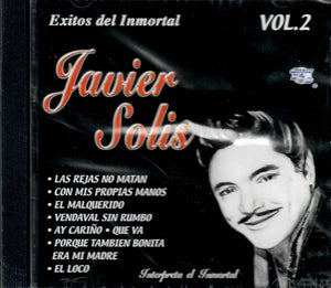 Inmortal (CD Vol#2 COVERS Exitos del Inmortal Javier Solis) SDCO-5349 n/az