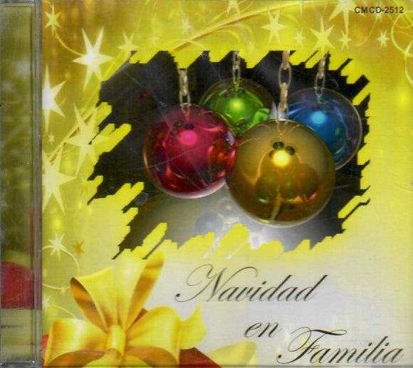 Navidad en Familia (CD 20 Exitos Tradicionales, Varios Artistas) CMCD-2512 OB N/AZ