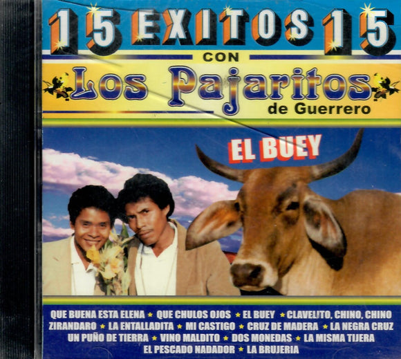 Pajaritos De Guerrero (CD 15 Exitos) CDLG-541 OB