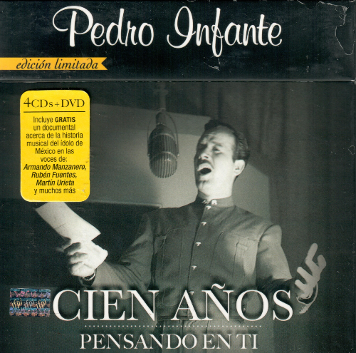 Pedro Infante (Cien Anos Pensando En Ti Edicion Limitada Box, 4CD+DVD) 190296929779