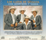 Gatos De Sinaloa (CD Con Acordeon Y Banda) ERCD-4003 OB N/AZ