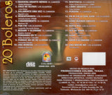 Camaron, Los Jilgueros (CD 20 Boleros, Mano a Mano) CDAN-054-079