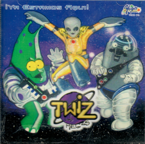 Twiz y los Megas (CD Ya Estamos Aqui) Yrcd-116