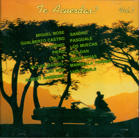 Te Acuerdas (CD Vol#1 Varios Artistas) CDBD-470796 OB N/AZ