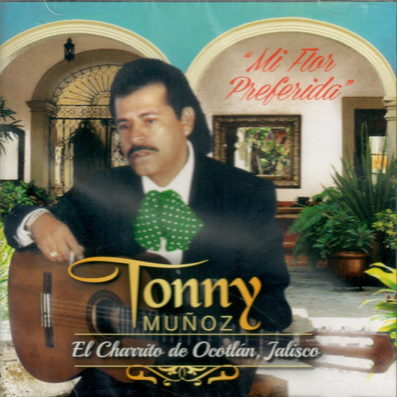 Tonny Munoz (CD Mi Flor Preferida) Dmcd-110