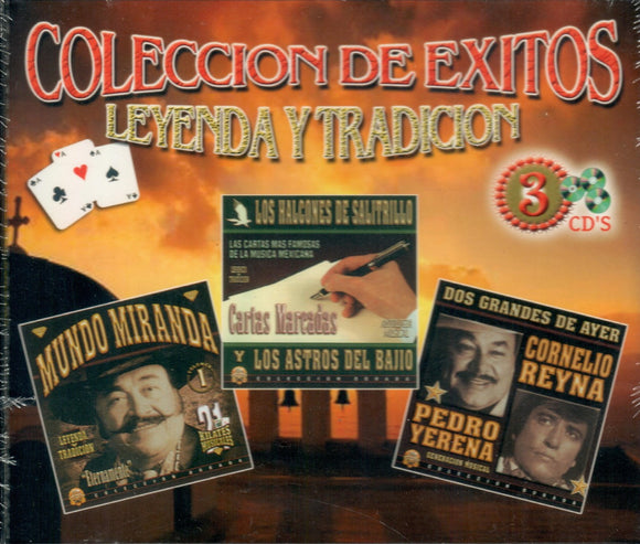 Leyenda Y Tradicion (3CD Varios Artistas) 3DBCD-223 OB N/AZ