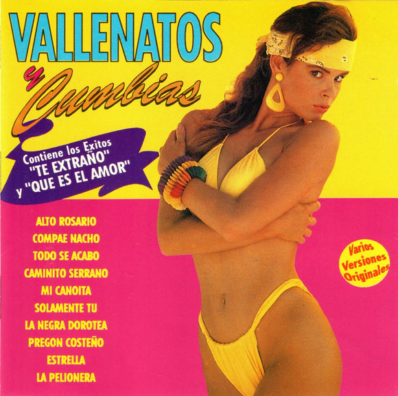 Vallenato Y Cumbias (CD Varios Artista Versiones Originales) MCD-13152 OB N/AZ