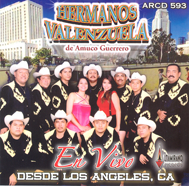 Hermanos Valenzuela (CD En Vivo Desde Los Angeles, CA) ARCD-593