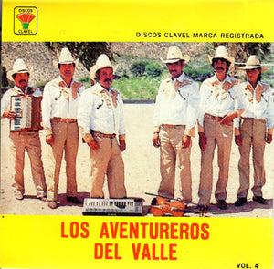 Aventureros Del Valle (CD Vol#4 La Suavecita) CLAVEL-01171