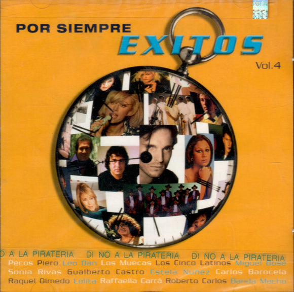 Por Siempre Exitos (CD Vol#4 Versiones Originales) CDBD-505698 OB N/AZ