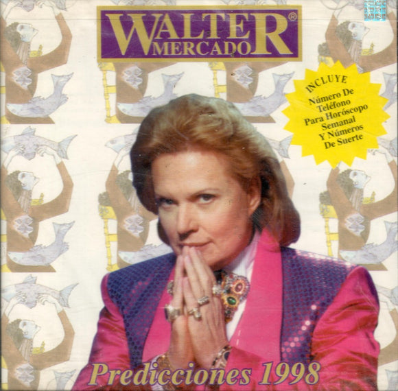 Walter Mercado (CD Predicciones 1998) CDL-82606 Ob N/AZ
