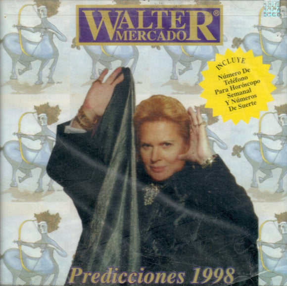 Walter Mercado (CD Predicciones 1998) CDL-82604 Ob N/AZ